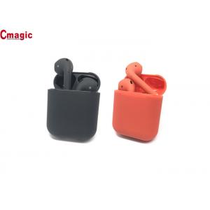 Durable Bluetooth Stereo Earbuds , 5.0 Bluetooth Cell Phone Headset I12 TWS
