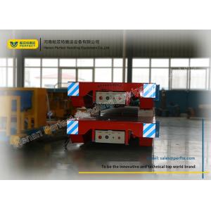 China Rail Electric Flat Car / Battery Transfer Cart 1- 300 Ton Load Capacity wholesale