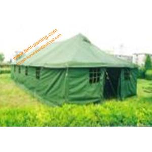 China Galvanized Steel Waterproof Canvas Army Camping 20 Person Military Tents supplier