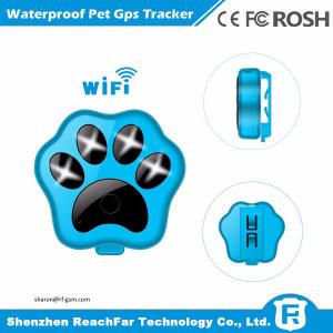 China IP66 waterproof pet device made in china gps tracker manufacturer with wifi anti-lost supplier