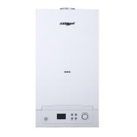 China LED Display Wall Hung Gas Boiler High Efficiency 16-36kw For Floor Heating on sale
