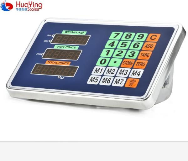 Industrial Applications LED-LCD Display Type Weighing Scale Indicator with Custom Power Line