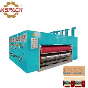 China Fully Automatic Corrugated Cardboard Printing Die Cutting Machine PLC Computer Control supplier