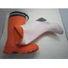 China Long Fleece Lining Snow EVA Slip Resistant Rain Boots wholesale
