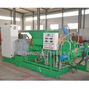 Forced Feeding Type Rubber Strainer Extruder With 2 Rotors