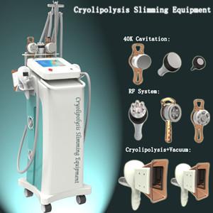 China multifunctional 5 handles RF fat freezing cryolipolysis slimming machine clinic use supplier