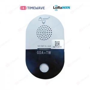 China Wall Hanging LoRaWAN Combustible Gas Detector Alarm Audible For Indoor supplier
