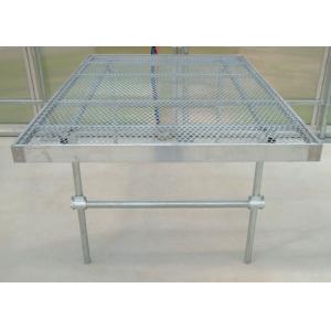 China Expanded Metal for Greenhouse Shelves, Benches or Tables Top Panels supplier