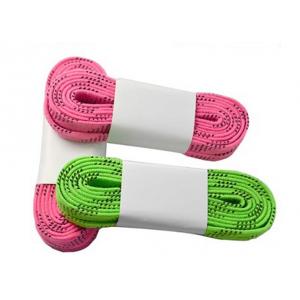 China Green Pink Red Ice Hockey Skate Laces Waterproof High Tensile Strength supplier