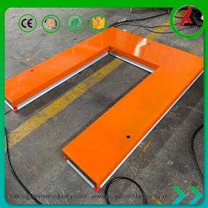 China 600kg-1500kg Capacity U Type Scissor Lift Table Pallet Lift