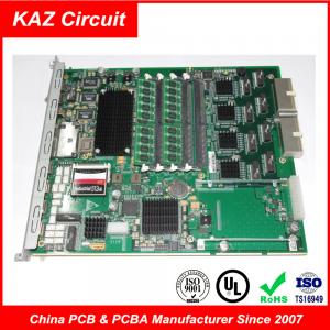 China Placa de circuito impresso da camada FR4 TG150 1oz ENIG 1-2U industrial do controle 4 &quot; wholesale