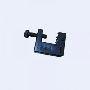China 3/4 65Mn Malleable Iron Beam Clamp WIth NPT Threads Powder Coated supplier