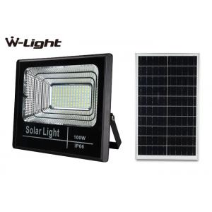 China IP65 waterproof outdoor  100W solar powered led flood light with motion detector supplier