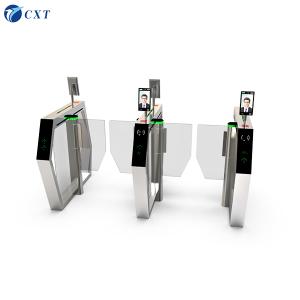 China Puerta barrera peatonal segura con IA SUS304 con velocidad ajustable 117 wholesale