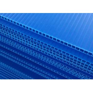 Blue Round Corner Fireproof Recycled PP Hollow Board