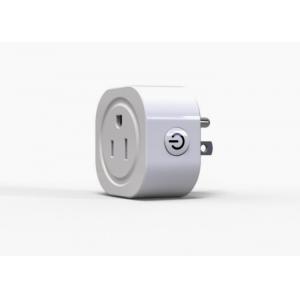 China Mini Wifi Enabled Plug Socket , Smart Home Outlet With Timer Function supplier