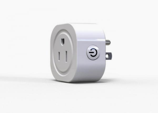 Mini Wifi Enabled Plug Socket , Smart Home Outlet With Timer Function