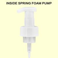 China Reusable Inside Outside Core Foam Pump Head For Beauty Products Standard on sale