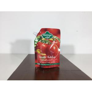 Tomato Ketchup Stand Up Liquid Spout Pouch Laminated