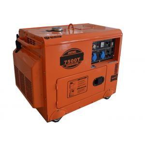 Electric start air cooled small portable generators diesel power 6kw