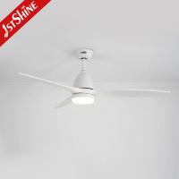 China 38W 3 Blades Remote Control Ceiling Fan With Dimmable LED Light on sale