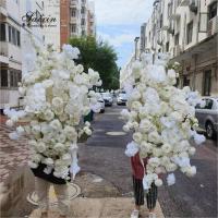 China High Quality Artificial Flower For Wedding Backdrop Custom Color Size Wedding Decoration Large Artificial Flower on sale