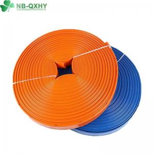 China Flexible and Durable PVC 2-10 Bar Layflat Hose for Agriculture Farm Industry Needs supplier