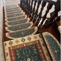 China Household Compound Non Slip Stair Mats Irregular Special Style 24*65cm on sale