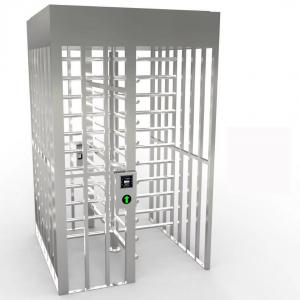 Enhanced Security Full Height Turnstile SUS304 Entrance Access Control