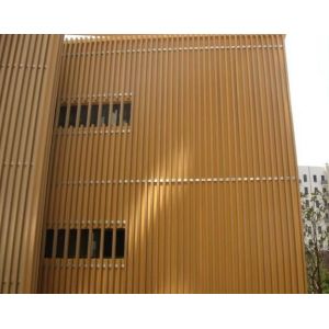 China Revêtement recyclable de mur de WPC pour la décoration de Chambre/revêtement de plate-forme wholesale