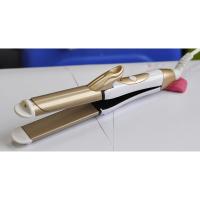 China Customized Logo 2 In1 Hair Crimper Straightener And Curling Iron Customized on sale