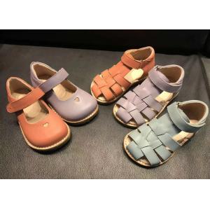 China First Layer Cowhide Leather Baby Walking Shoes supplier