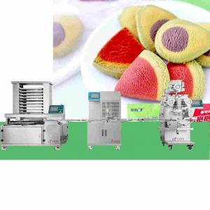 Fully Automatic Biscuit Making Machine 4.5kw Cookie Encrusting Equipment