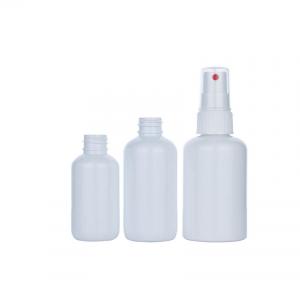 China 20ml 60ml 120ml Trigger Sprayer Bottles Plastic Clean White Bottle For Cosmetic supplier