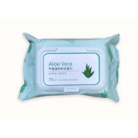 Aloe Vera Mild Makeup Remover Wet Wipes No Alcohol No Fluorescent