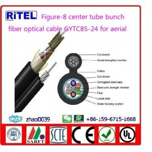 Figure-8 self-support central loose tube layer-stranded fiber optic cable GYTC8A, GYTC8S, GYTC8Y for outdoor aerial