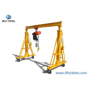 Portable Mini Type Mobile Gantry Crane For Workshops Warehouses