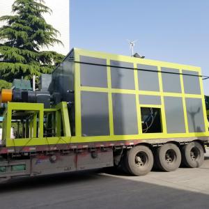China Manure Horizontal Fermentation Tower Organic Fertilizer Equipment 30KW Heating Power supplier