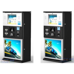 China Smart Card Reader PMS System Ticket Dispenser Kiosk Thermal Printer Kiosk supplier