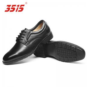 Breathable Lace Up Military Dress Shoes Pigskin Lining Business Formal Shoes Genuine Leather