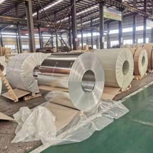 ASTM B221M Anodized Aluminum Coil Strip OD 800 - 1500mm H112 For Electronics