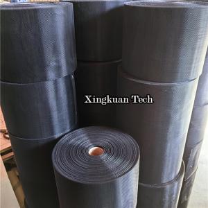 Automobile Filter Lining Mesh Annealing Wire Epoxy Mesh Black Color