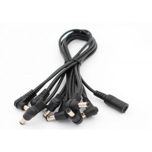 8 Way Daisy Chain AC DC Power Cable Right Angle For Guitar Effects Pedals