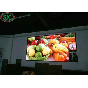 P4 Iron Cabinet Advertising Led Display Indoor For Meeting / LED Video Walls 3 Years Warranty