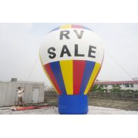 China Custom 5m Inflatable Ground Advertising Balloons Banners for Outdoor Events on sale