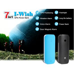 7 in 1 Super longtime standby gps tracker power bank 4500MA,LED flashlight