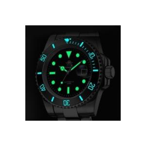 Ceramic Frame Diving 300m Water Resistant Watch Synthetic Sapphire