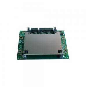 China SATA to CFast Slot Interface Exchange Card , Support CFast Type I/II , 7+17 pin CFast connector supplier