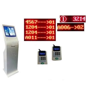 China Automatioc bank/electric/hospital/ wireless queue management system with kiosk supplier