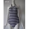 China Moire pattern swimwear, Backless Women Tankini swimwear popular wholesale